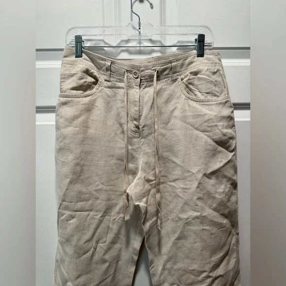 Women’s Linen Capri Pant​​​ - Picture 4 of 7